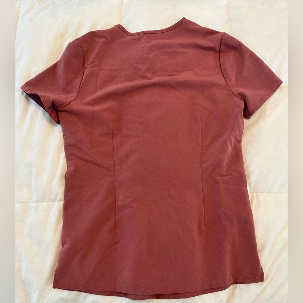 Mauve FIGS XS scrubs set